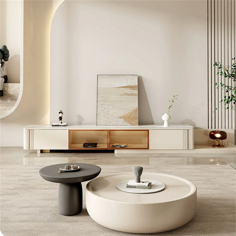 Cream side tables for living room discount